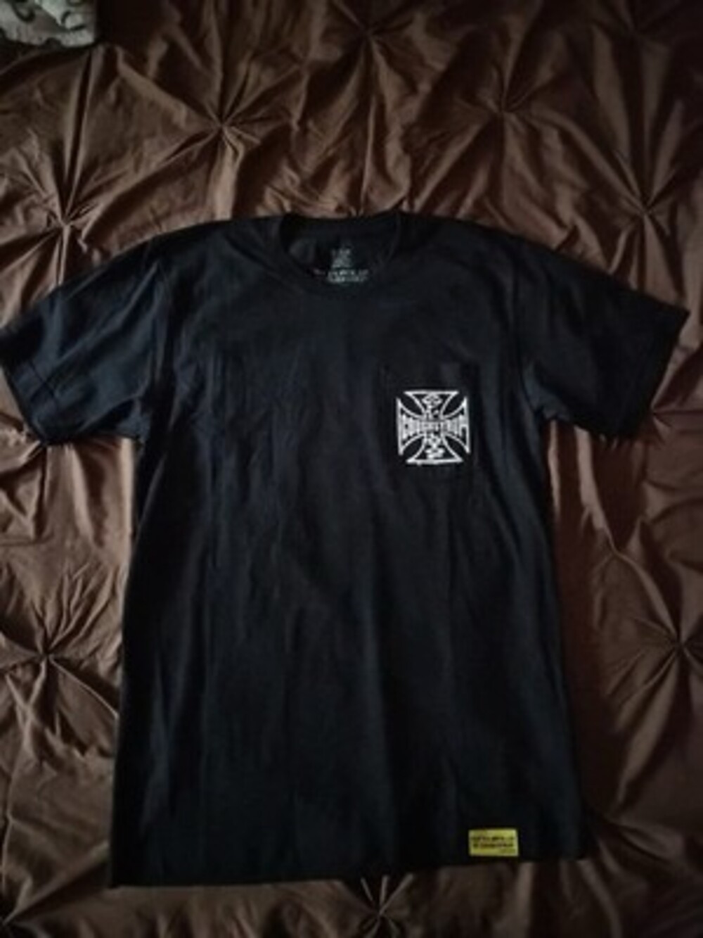 Brand New Awful Lot Of Cough Syrup x West Coast Choppers Tee - Size Medium